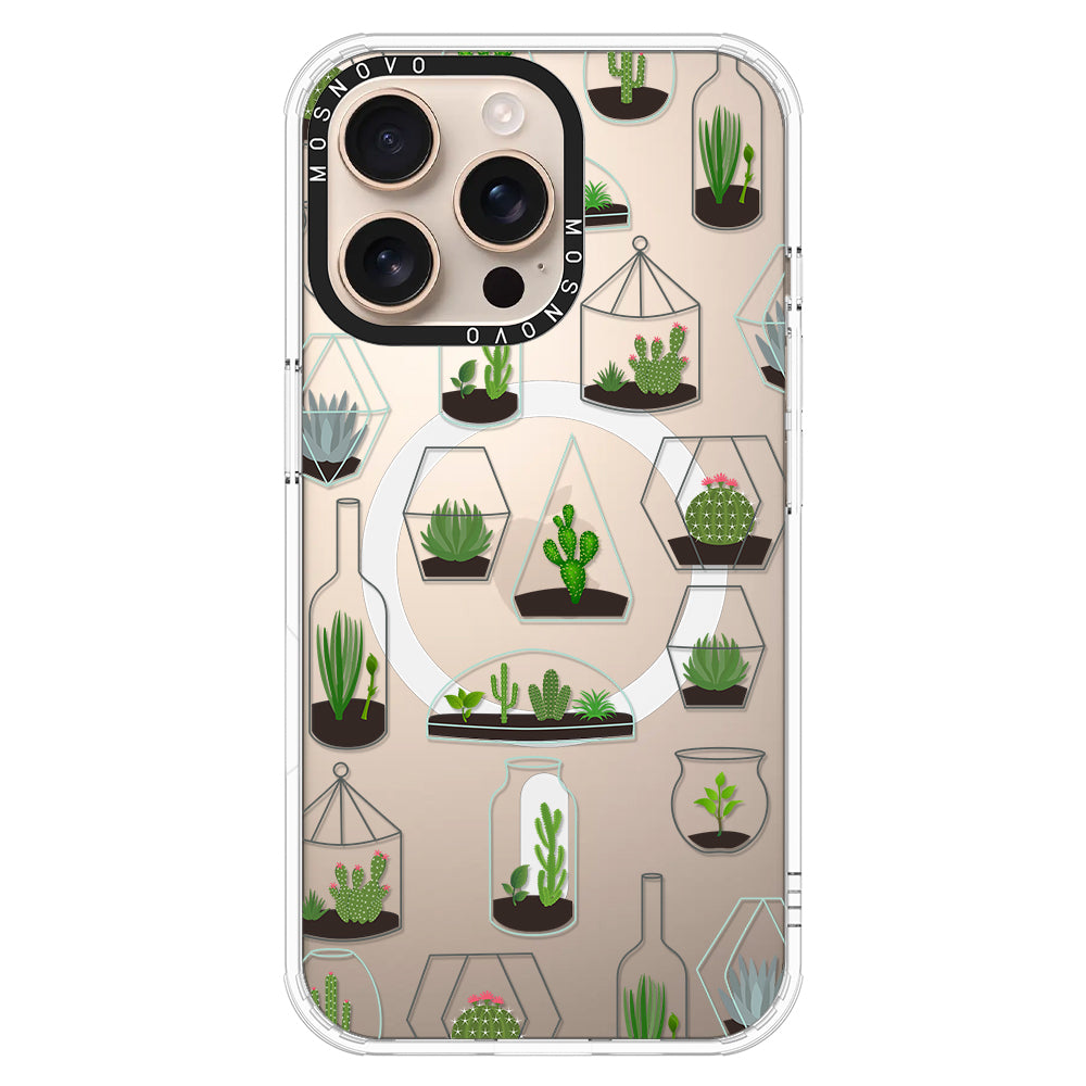 Cactus Plant Phone Case - iPhone 16 Pro Max Case - MOSNOVO