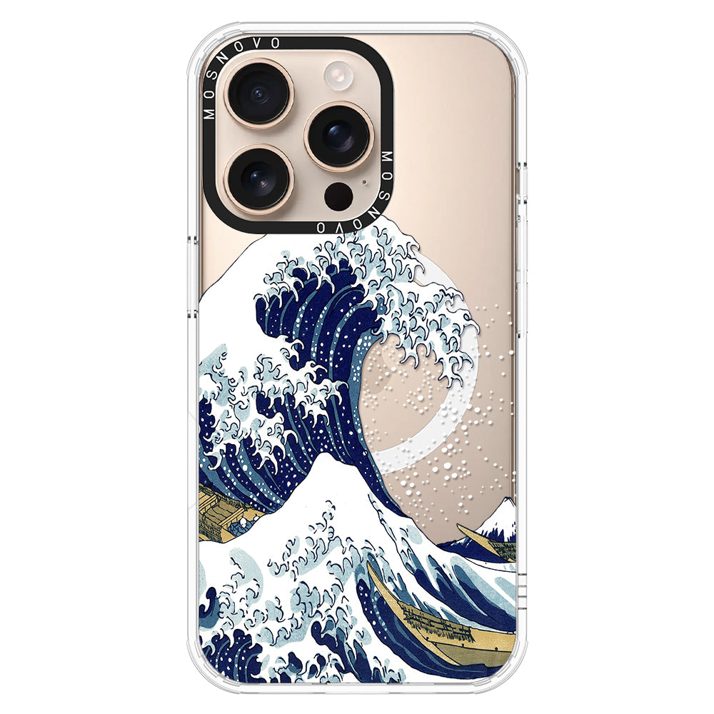 Great Wave Phone Case - iPhone 16 Pro Case - MOSNOVO