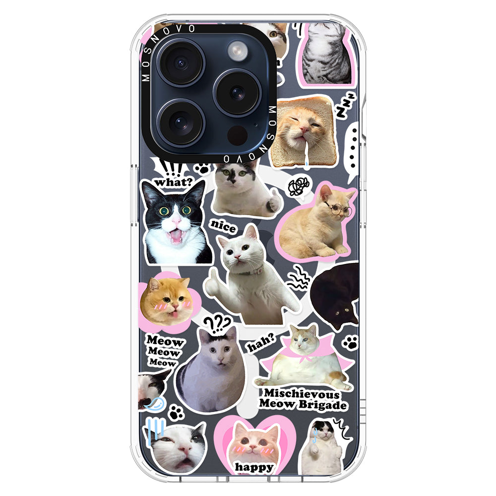 The Cat Brigade Phone Case - iPhone 15 Pro Case