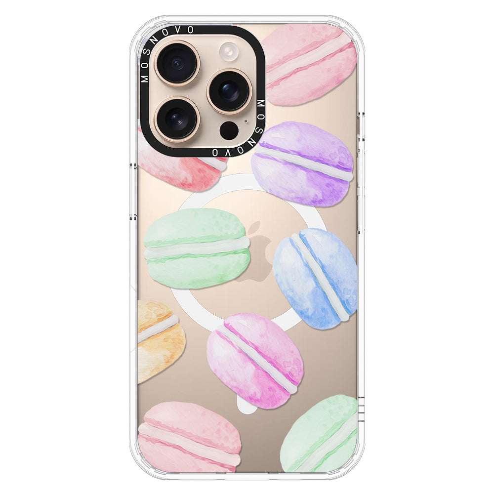 Pastel Macaron Phone Case - iPhone 16 Pro Max Case - MOSNOVO