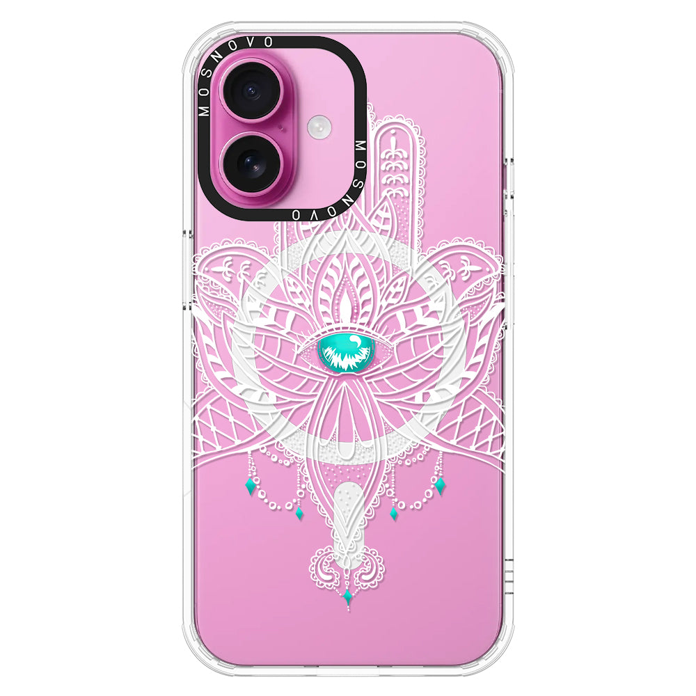 Hamsa Hand Phone Case - iPhone 16 Case - MOSNOVO