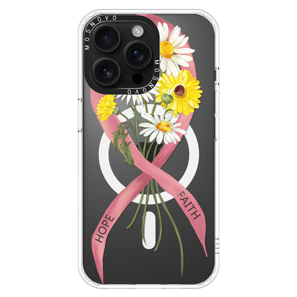 Breast Awareness Phone Case - iPhone 16 Pro Max Case - MOSNOVO