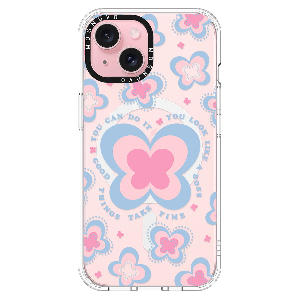 Blooming Butterflies Phone Case - iPhone 15 Plus Case