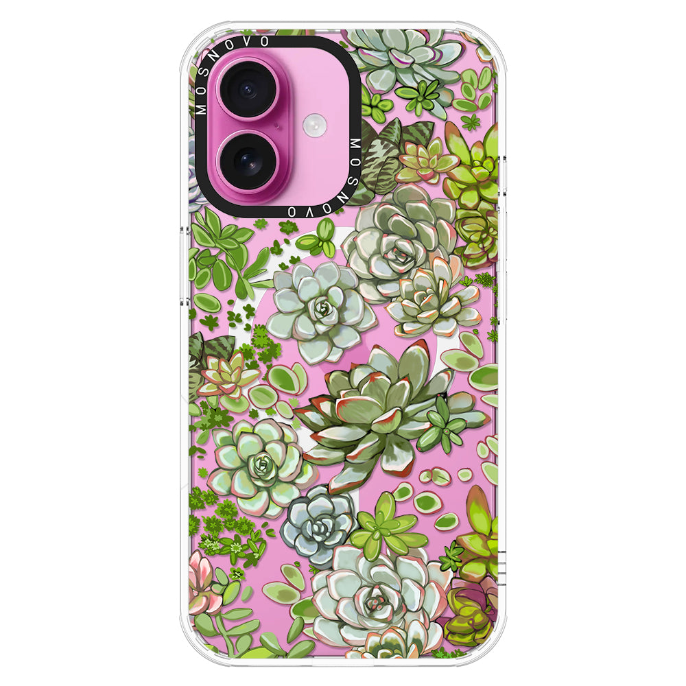 Succulent Phone Case - iPhone 16 Case - MOSNOVO