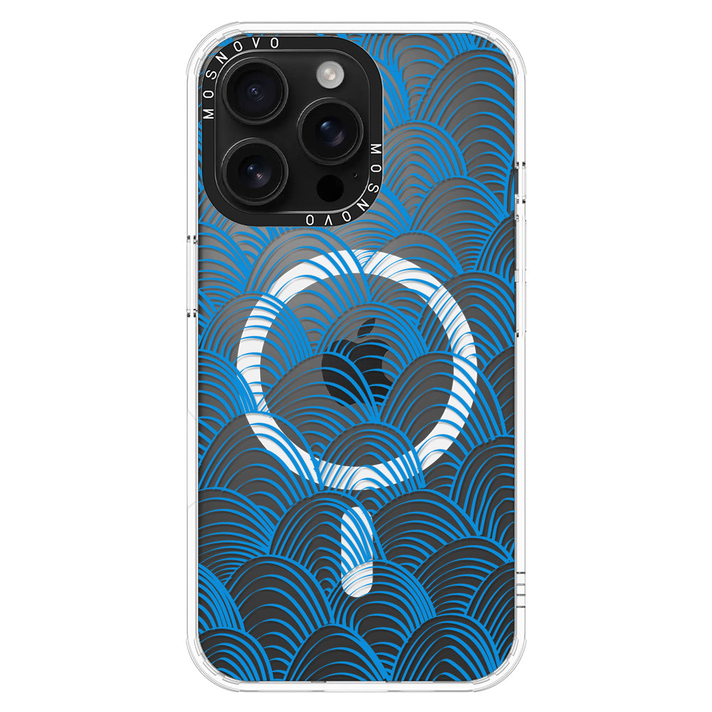 Wavy Wave Phone Case - iPhone 16 Pro Max Case - MOSNOVO