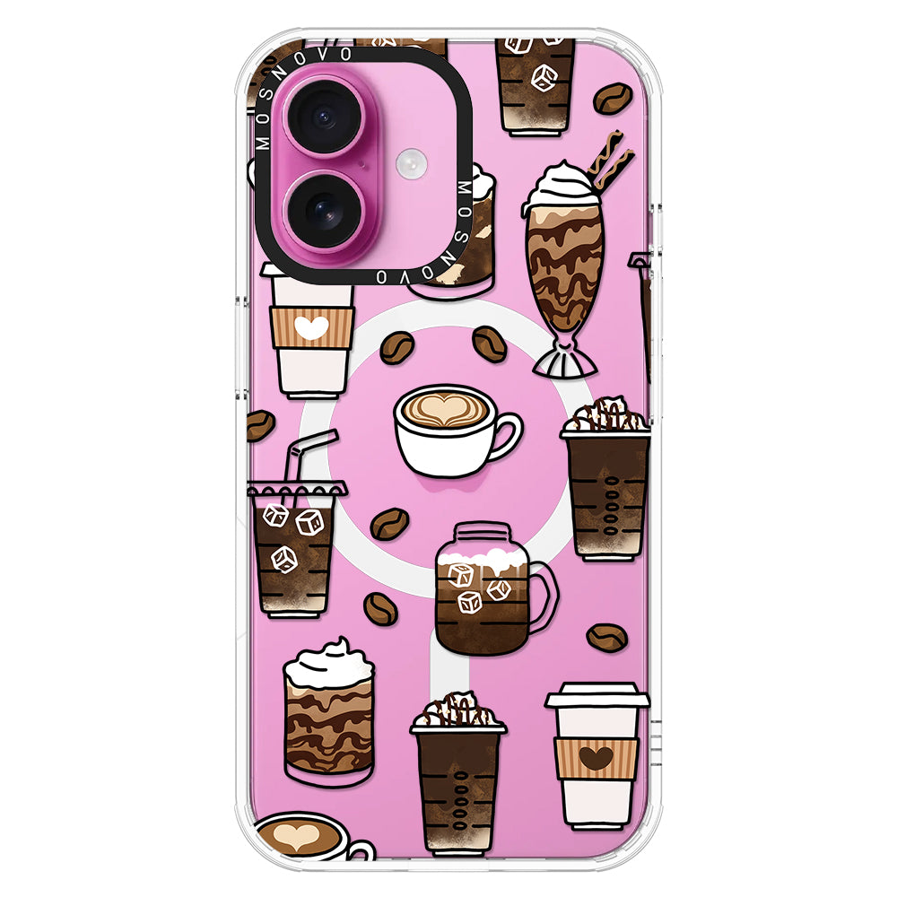 Coffee Phone Case - iPhone 16 Plus Case - MOSNOVO