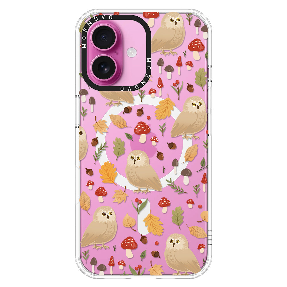 Autumn Owl Phone Case - iPhone 16 Case - MOSNOVO