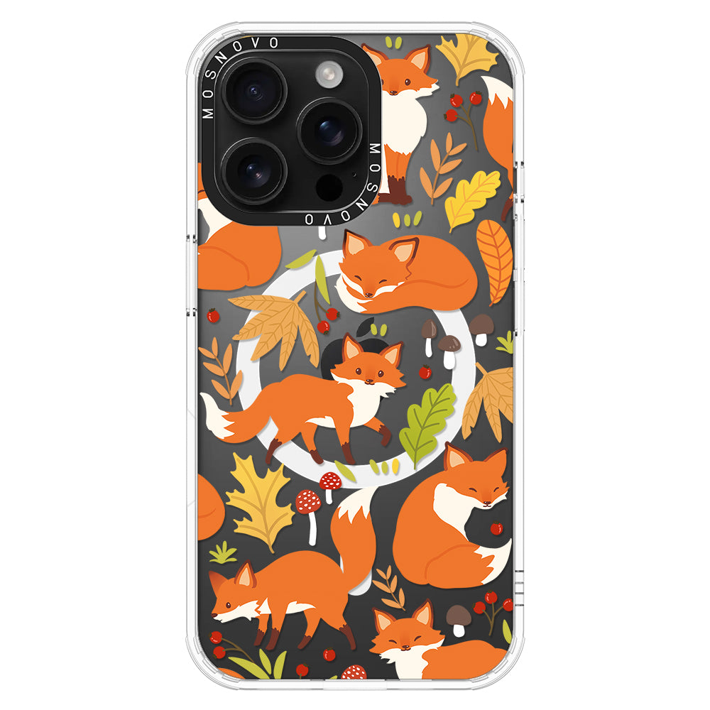 Autumn Fox Phone Case - iPhone 16 Pro Max Case - MOSNOVO