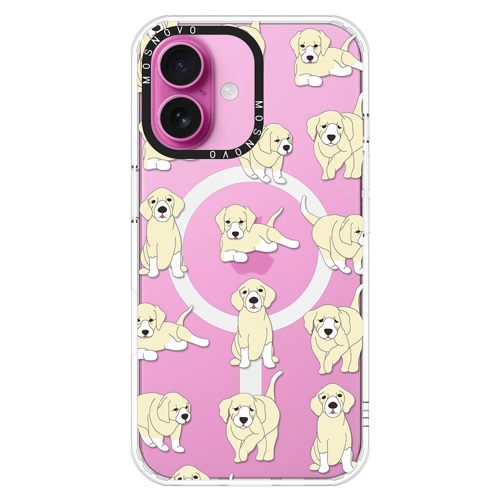 Golden Retriever Phone Case - iPhone 16 Plus Case - MOSNOVO