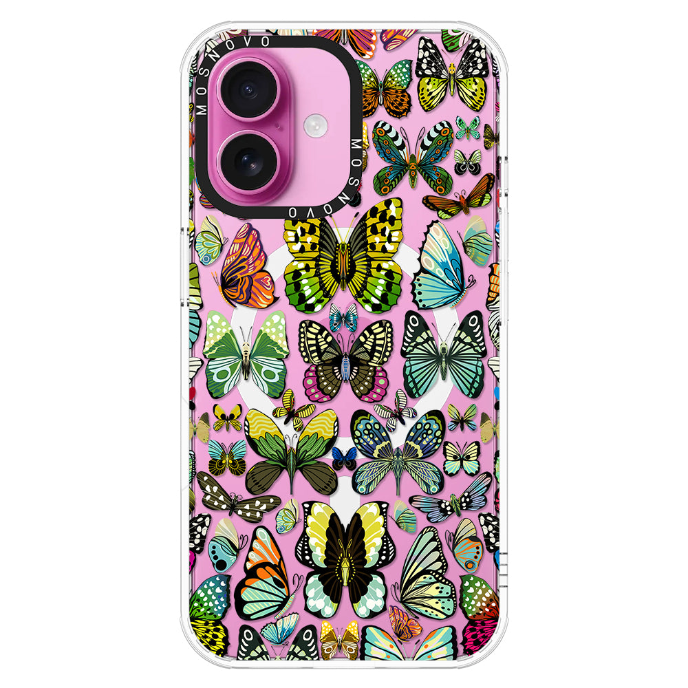 Butterflies Phone Case - iPhone 16 Case - MOSNOVO