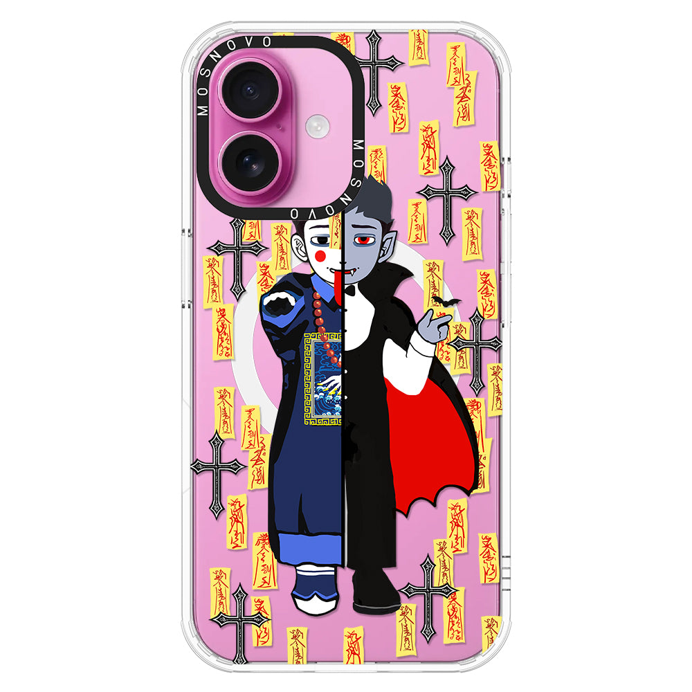 Vampire Vs Jiangshi Phone Case - iPhone 16 Plus Case - MOSNOVO