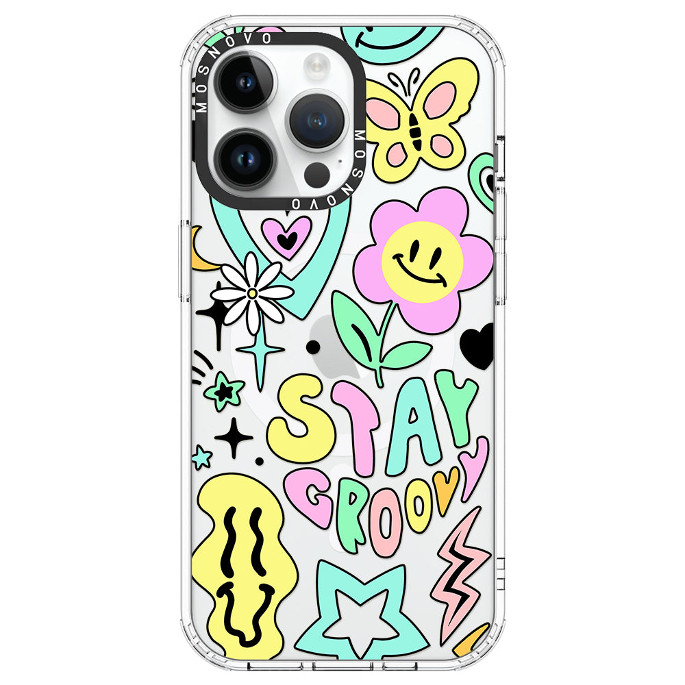 Stay Groovy Phone Case - iPhone 14 Pro Max Case