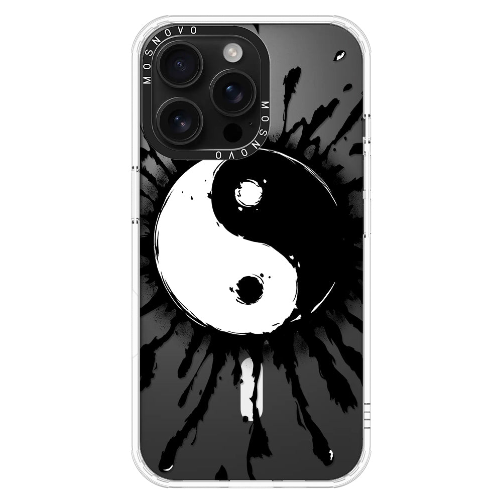 Ying Yang Phone Case - iPhone 16 Pro Max Case - MOSNOVO