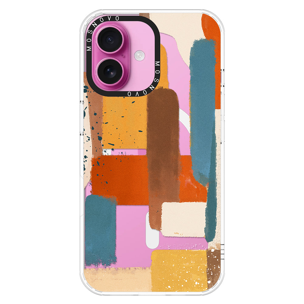 Modern Abstract Artwork Phone Case - iPhone 16 Case - MOSNOVO