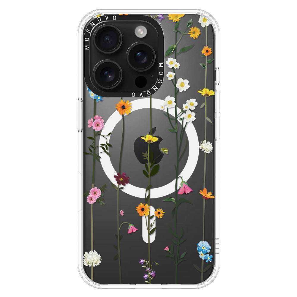 Wildflowers Phone Case - iPhone 16 Pro Case - MOSNOVO