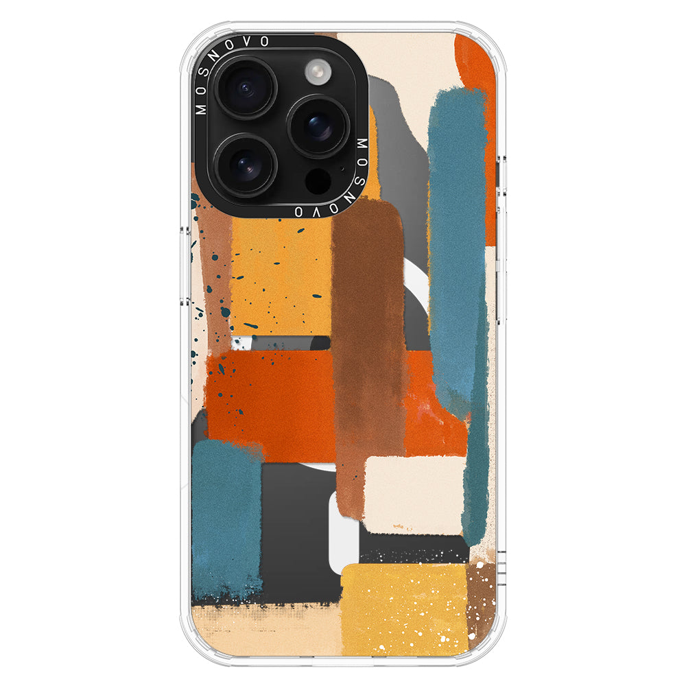 Modern Abstract Artwork Phone Case - iPhone 16 Pro Max Case - MOSNOVO