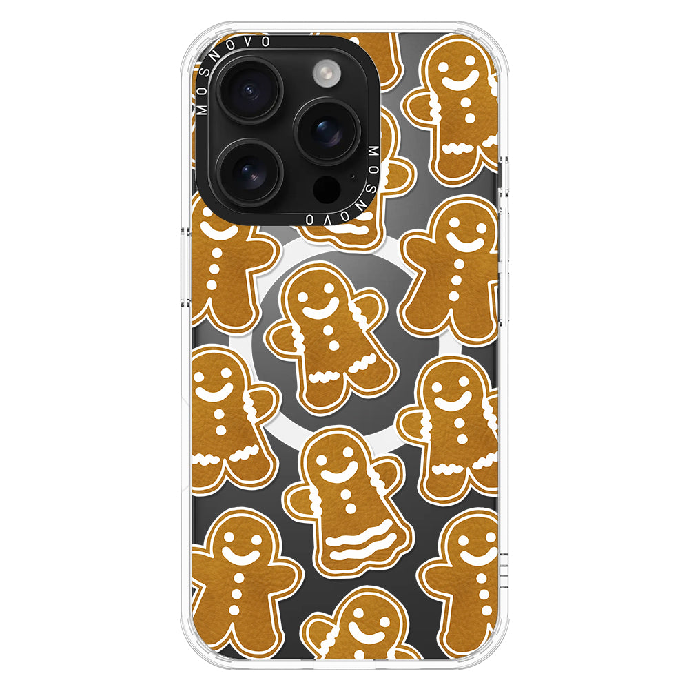 Ginger Breadman Phone Case - iPhone 16 Pro Case - MOSNOVO