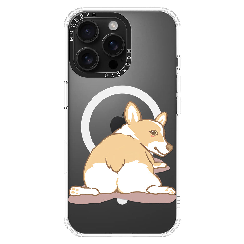 Corgi Dog Phone Case - iPhone 16 Pro Max Case - MOSNOVO