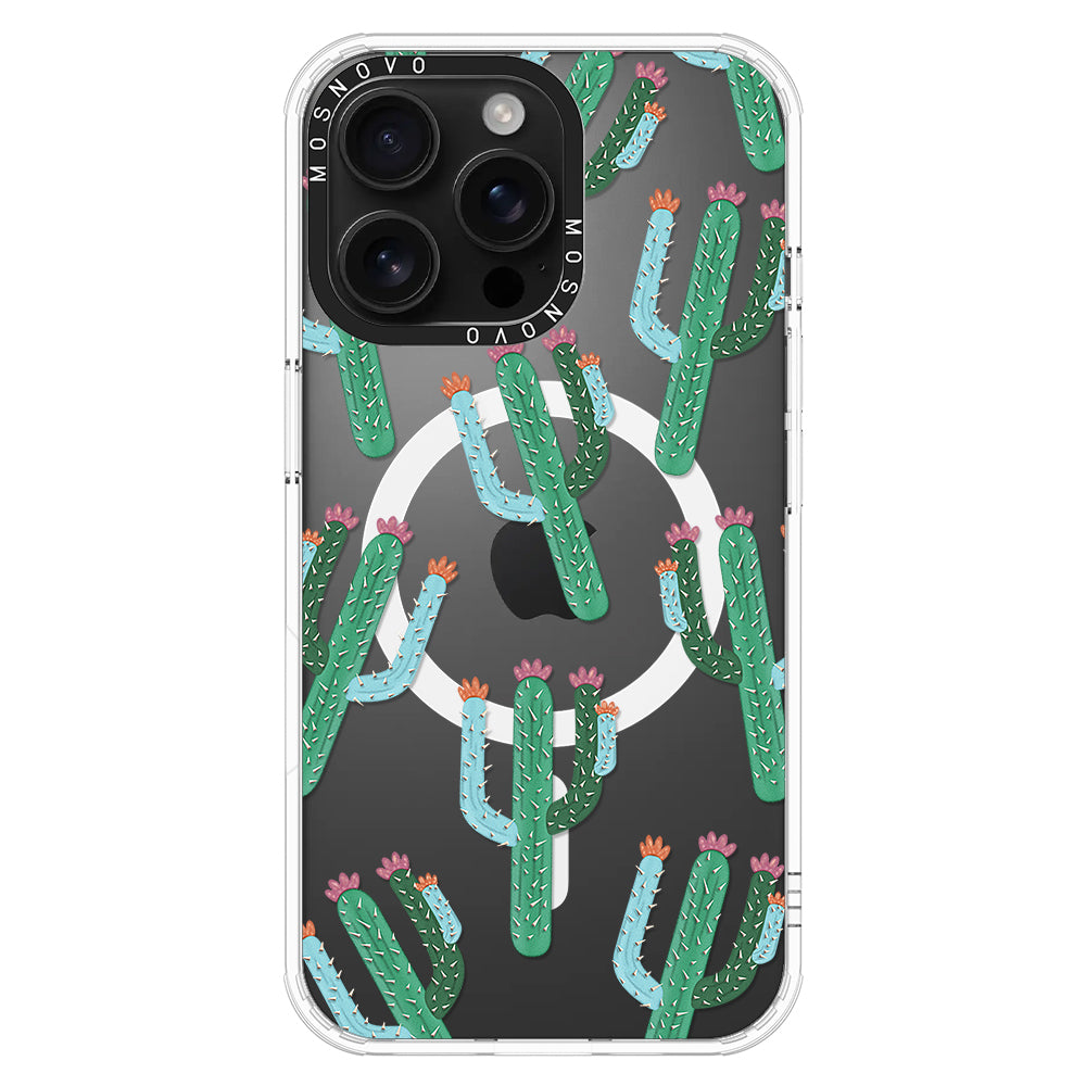 Cactus Phone Case - iPhone 16 Pro Max Case - MOSNOVO