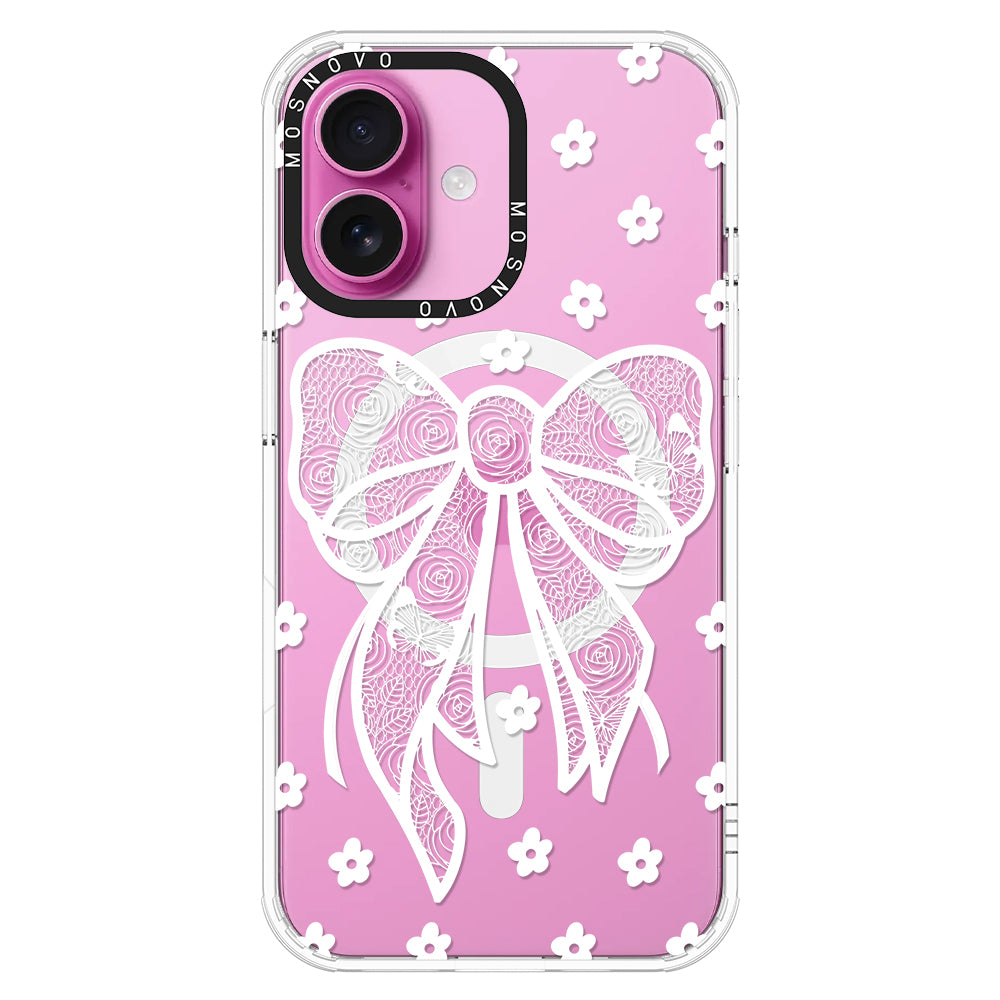 Lacey Bow Phone Case - iPhone 16 Case