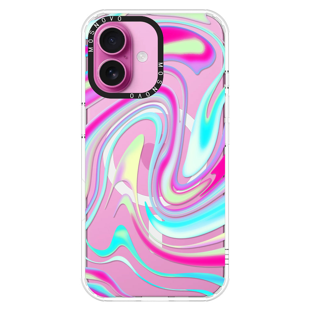 Psychedelic Swirls Phone Case - iPhone 16 Case - MOSNOVO