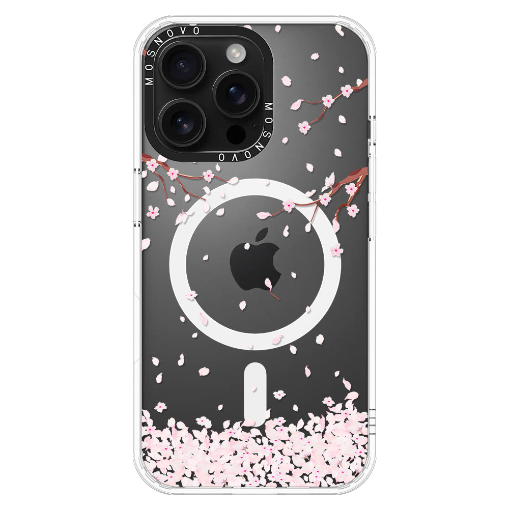 Sakura Phone Case - iPhone 16 Pro Max Case Clear With Magsafe