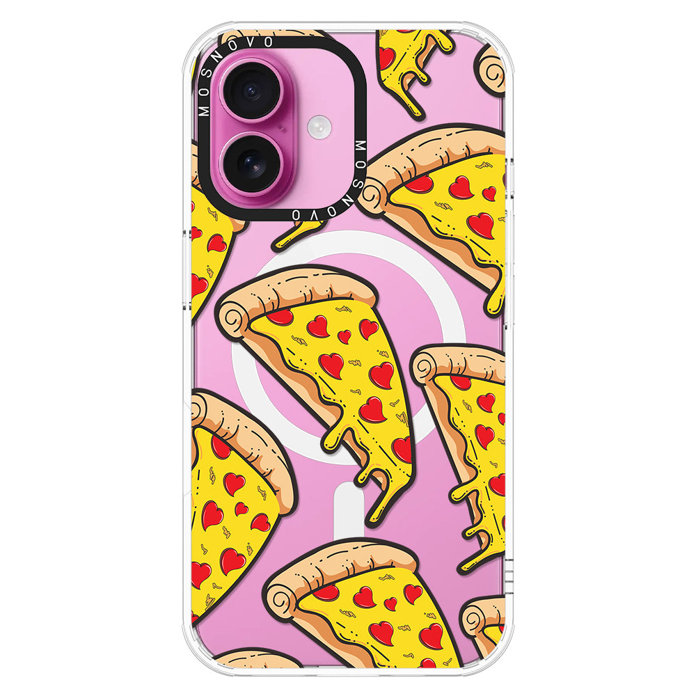 Pizza Phone Case - iPhone 16 Plus Case - MOSNOVO