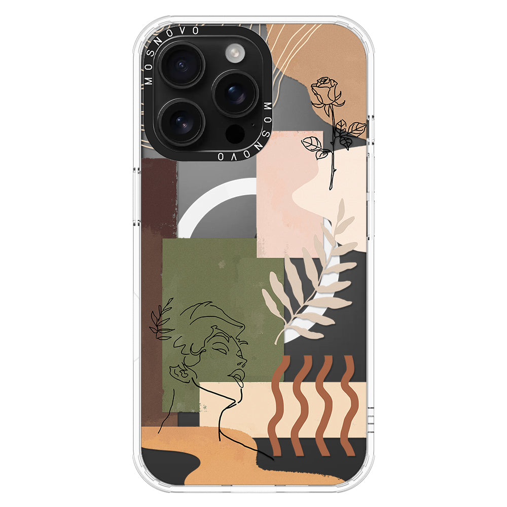 Modern Art Phone Case - iPhone 16 Pro Max Case - MOSNOVO