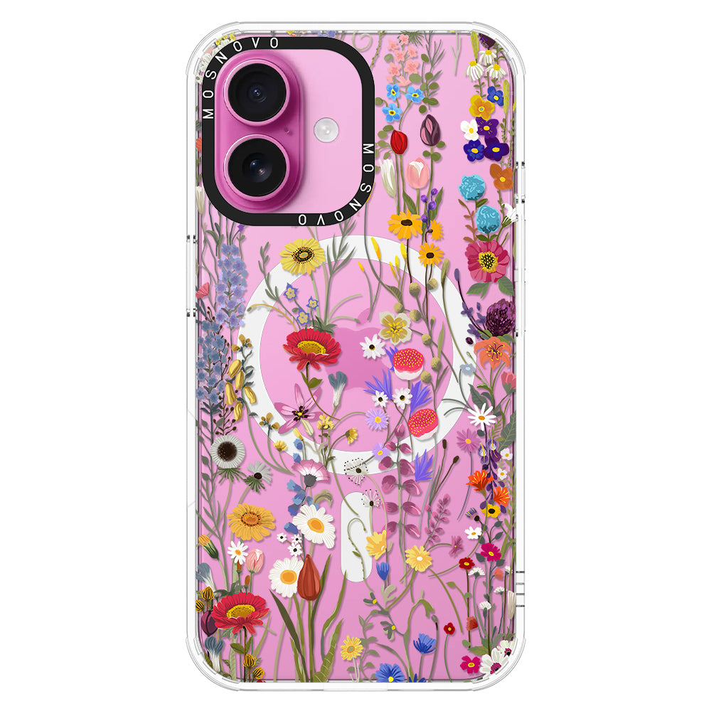 Summer Meadow Phone Case - iPhone 16 Plus Case - MOSNOVO