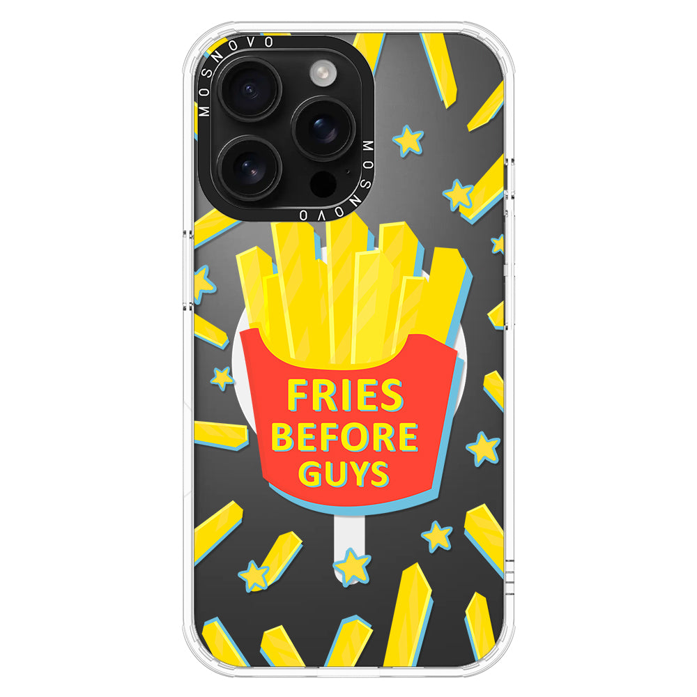 Fries Before Guys Phone Case - iPhone 16 Pro Max Case - MOSNOVO