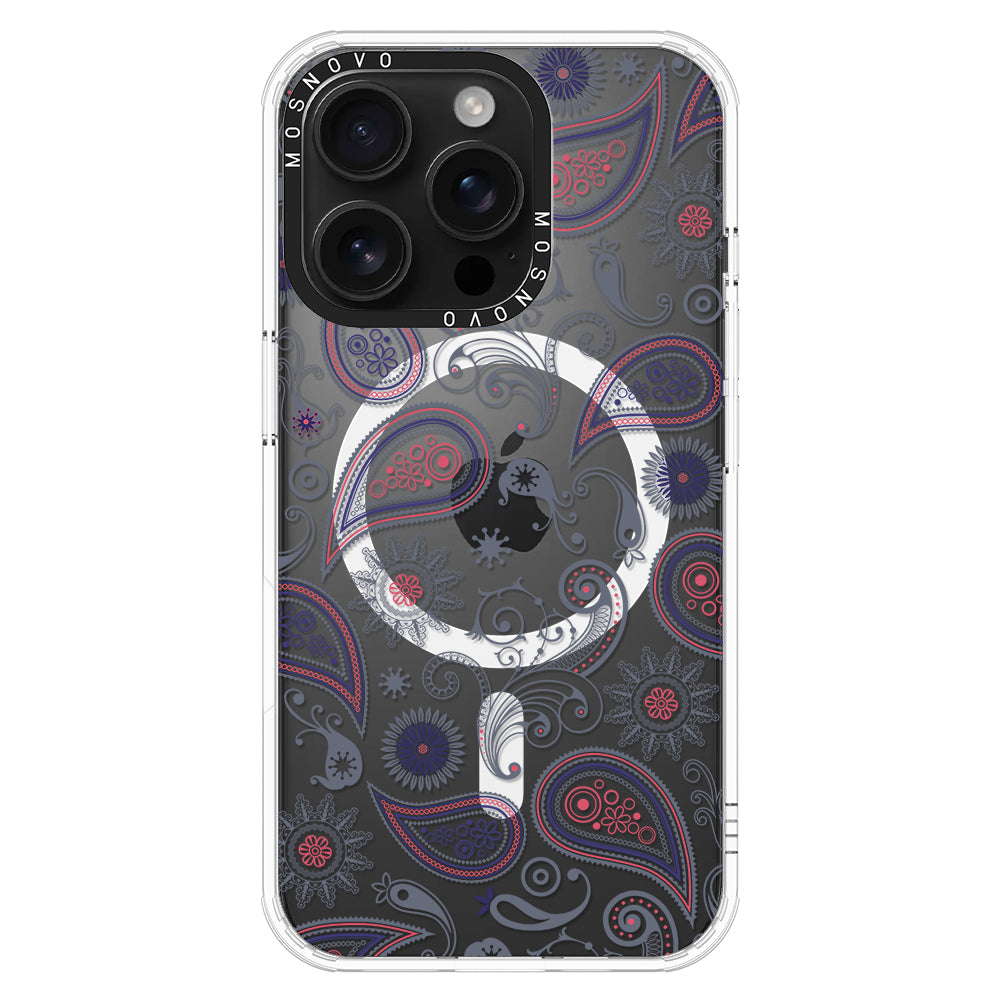 Paisley Phone Case - iPhone 16 Pro Case - MOSNOVO