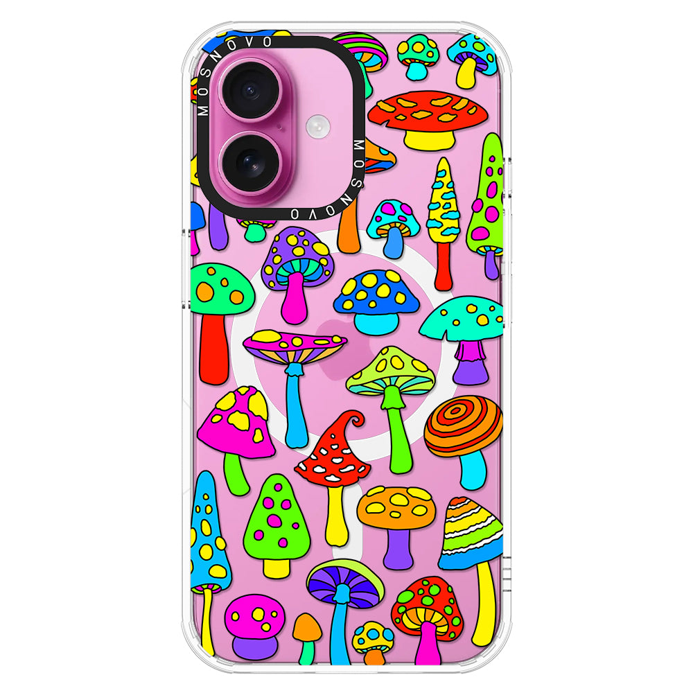 Wild Mushroom Phone Case - iPhone 16 Plus Case - MOSNOVO