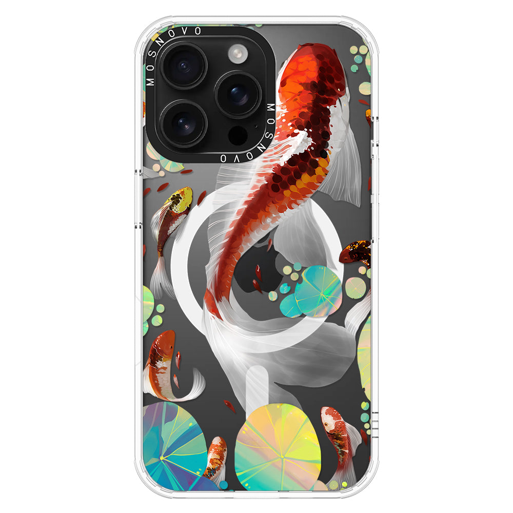 Koi Art Phone Case - iPhone 16 Pro Max Case - MOSNOVO