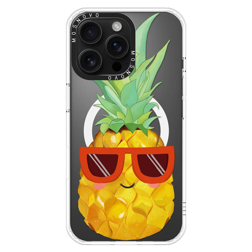 Cool Pineapple Phone Case - iPhone 16 Pro Max Case - MOSNOVO