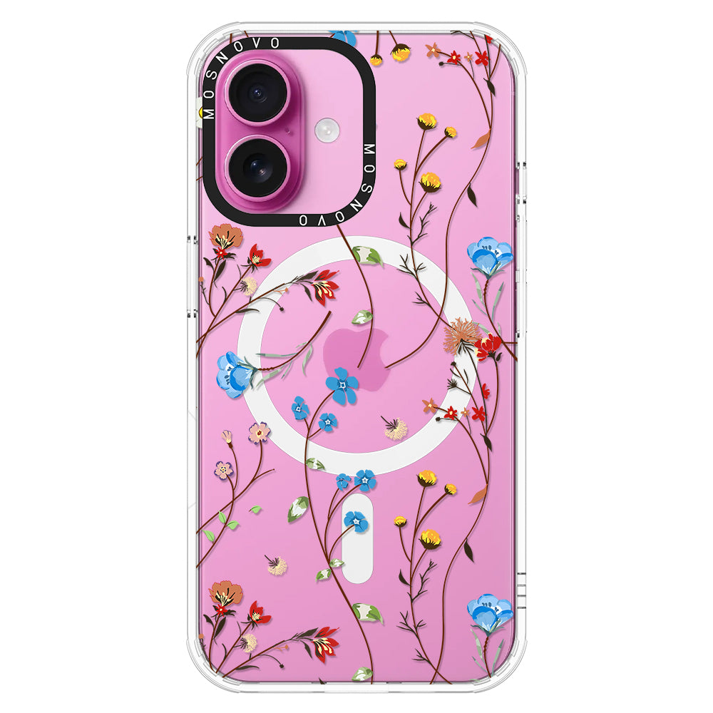 Wildflowers Phone Case - iPhone 16 Case - MOSNOVO