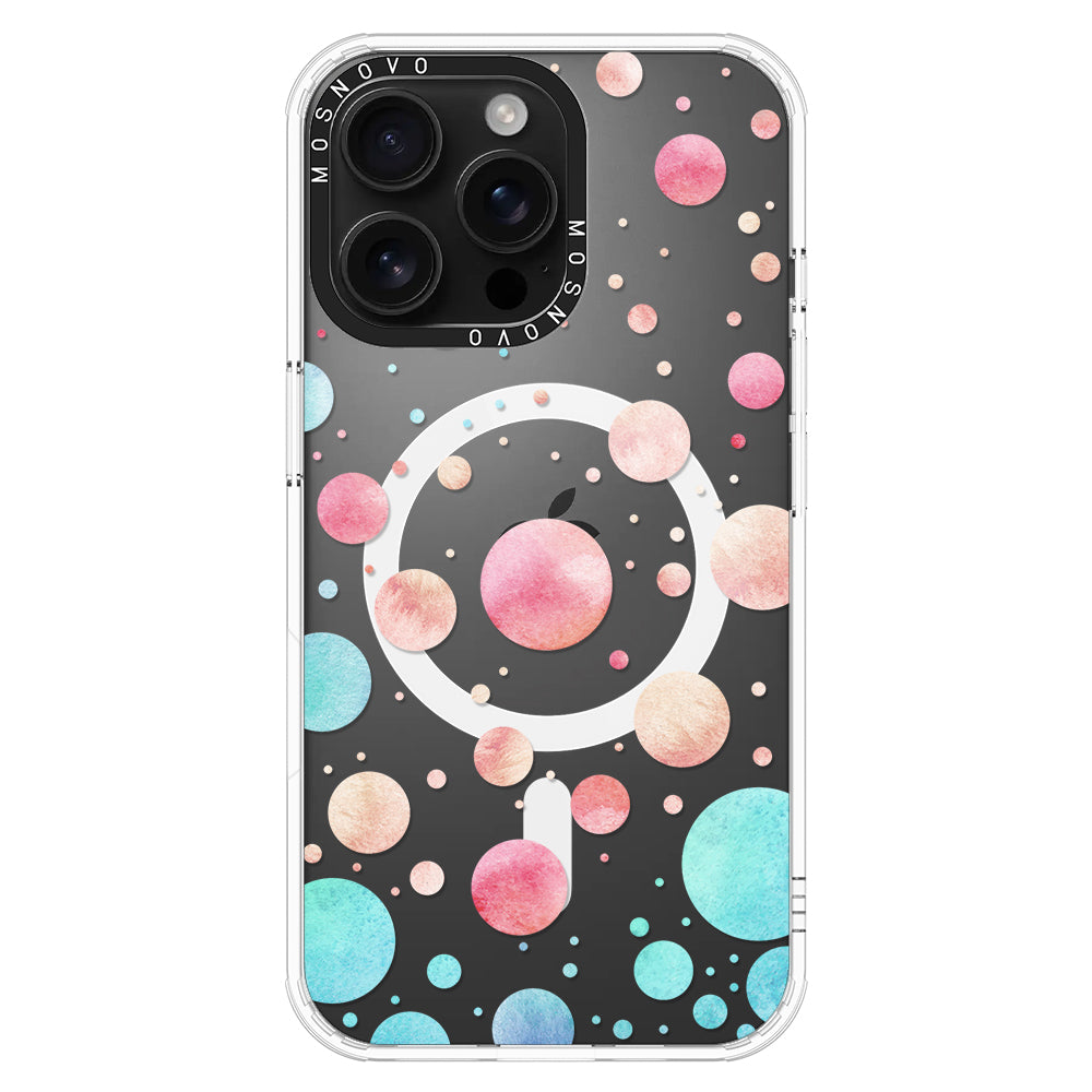 Colorful Bubbles Phone Case - iPhone 16 Pro Max Case - MOSNOVO