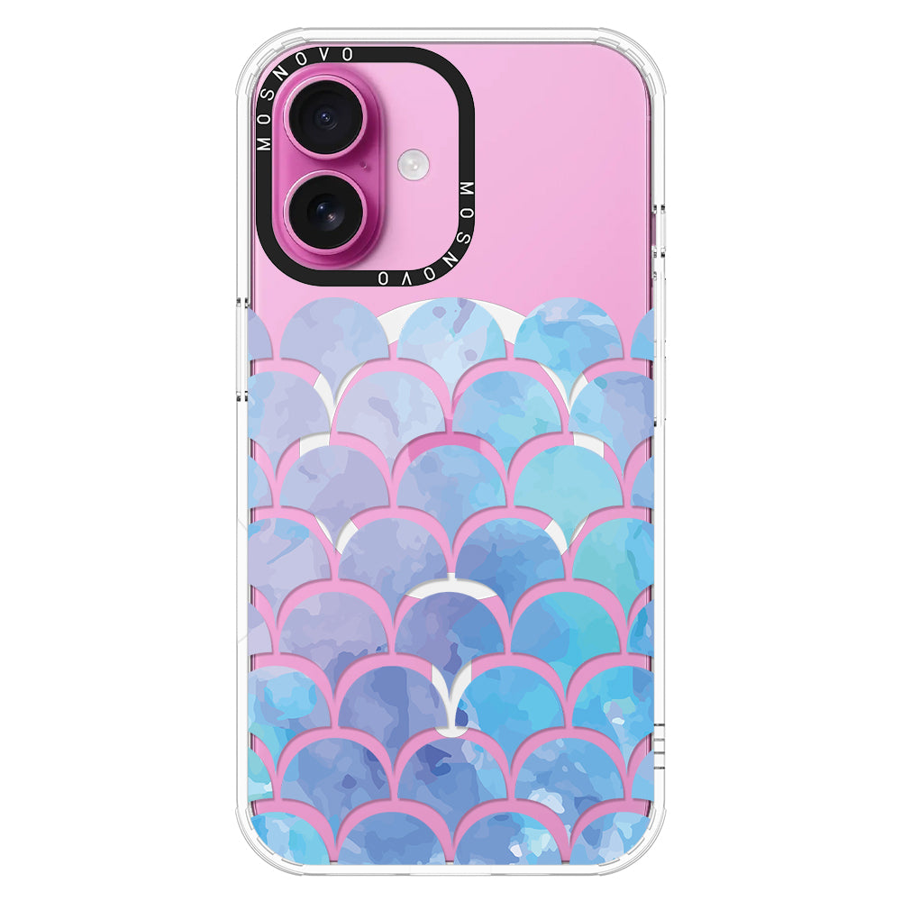 Mermaid Scales Phone Case - iPhone 16 Plus Case - MOSNOVO