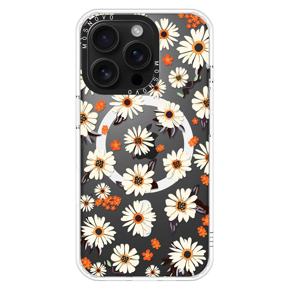 Spring Daisy Phone Case - iPhone 16 Pro Case - MOSNOVO