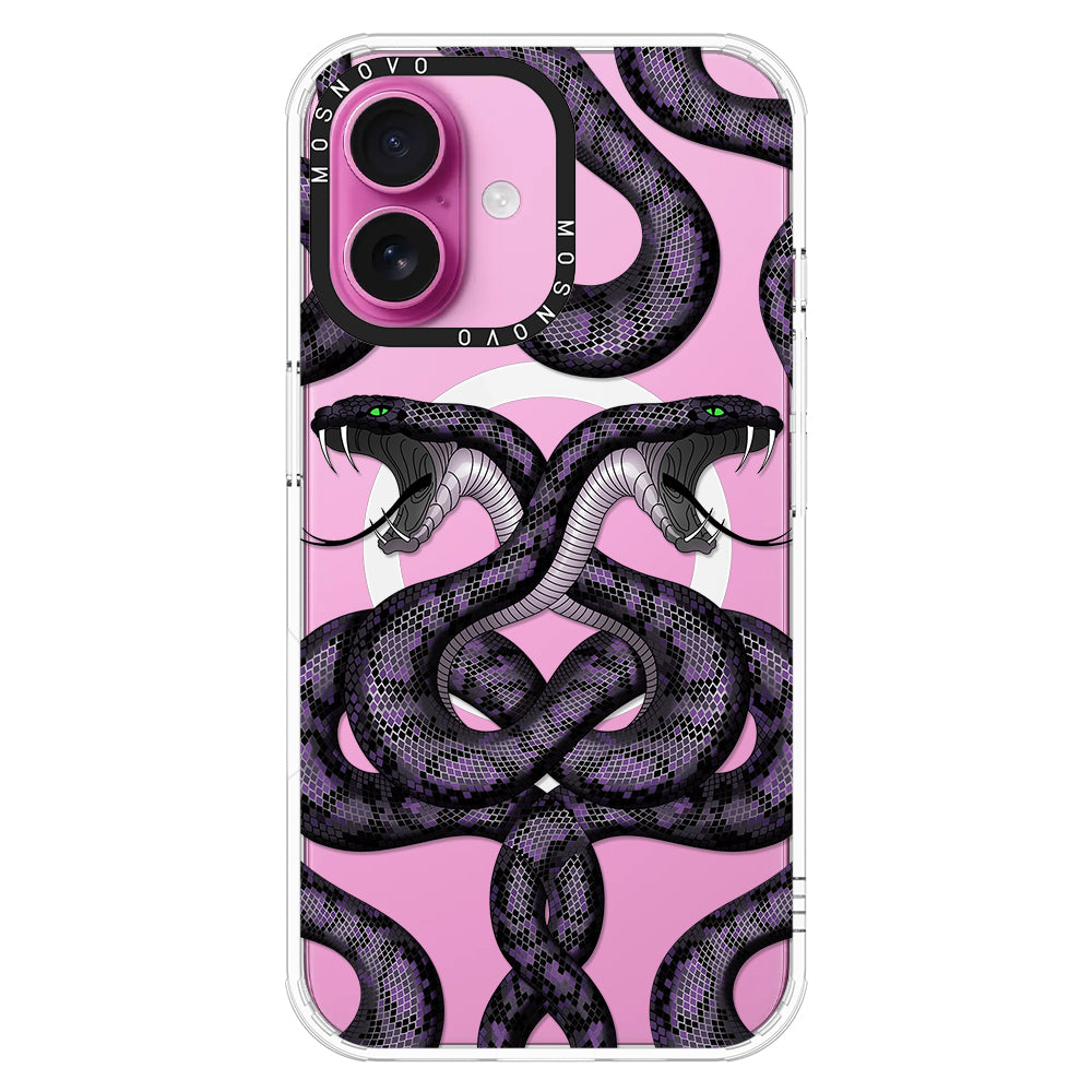 Mystery Snake Phone Case - iPhone 16 Case - MOSNOVO