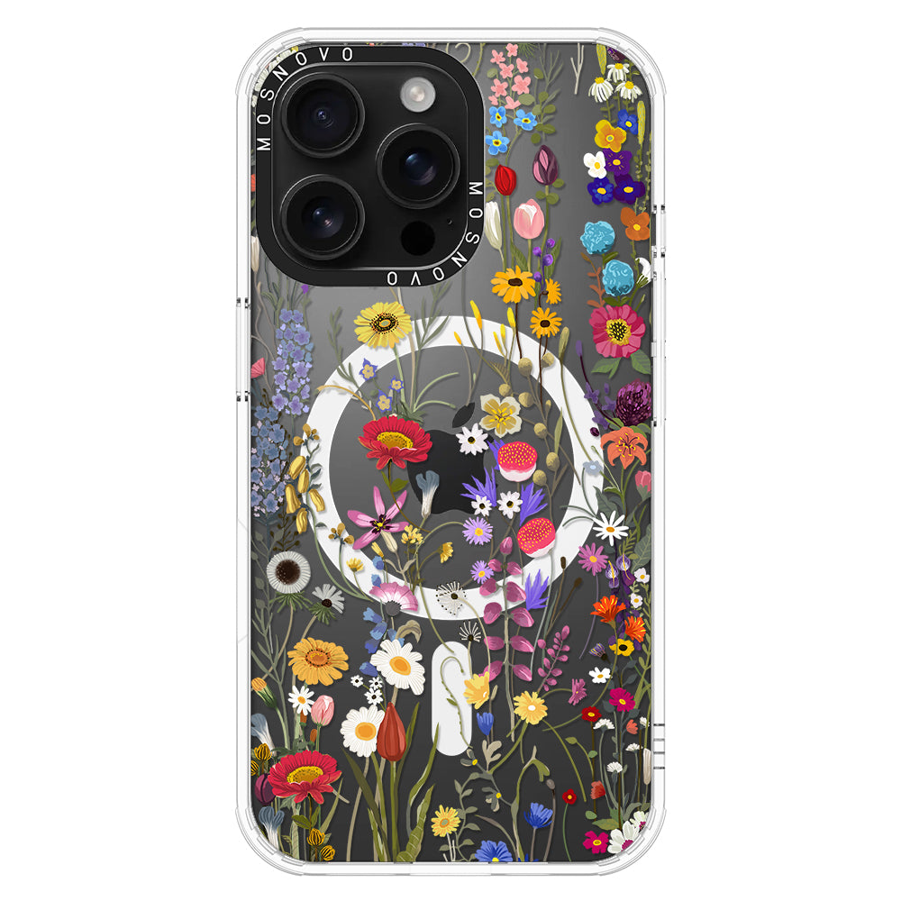 Summer Meadow Phone Case - iPhone 16 Pro Max Case - MOSNOVO