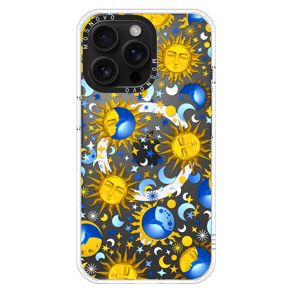 Sun and Moon Phone Case - iPhone 16 Pro Max Case - MOSNOVO