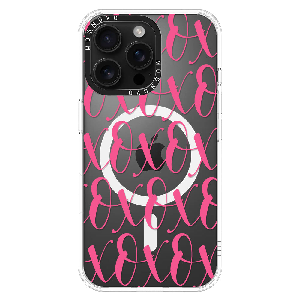 XOXO Phone Case - iPhone 16 Pro Max Case - MOSNOVO