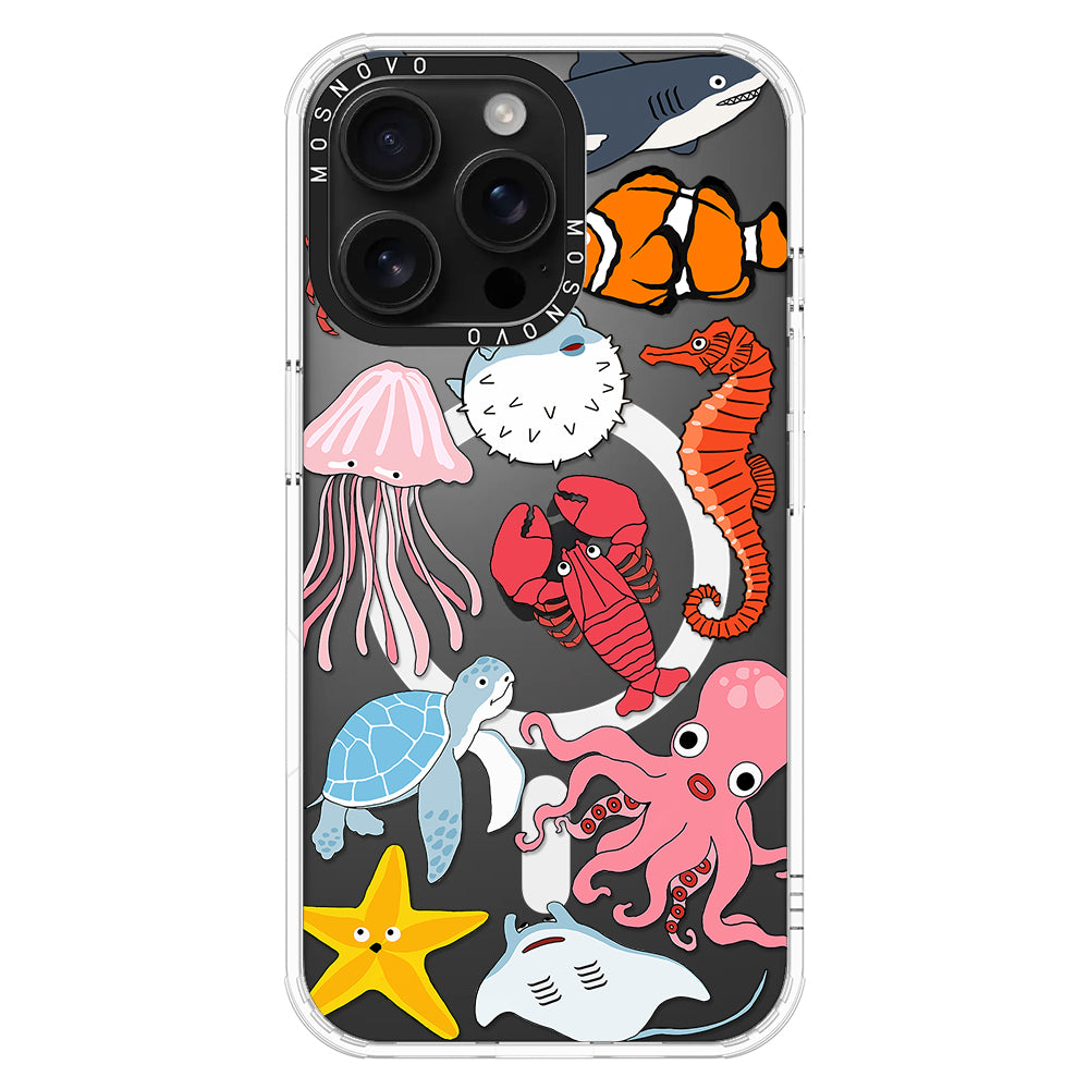 Sea World Phone Case - iPhone 16 Pro Max Case - MOSNOVO