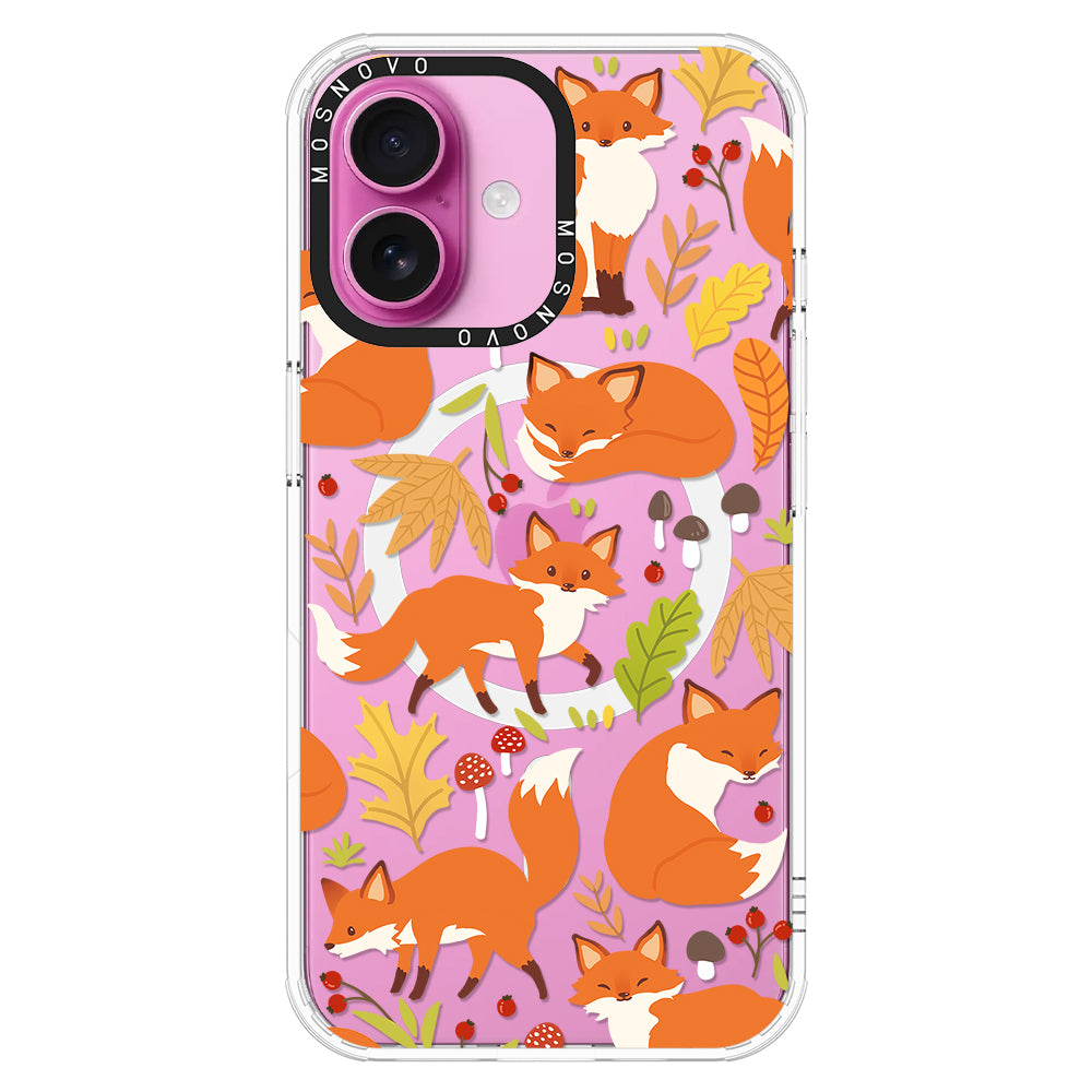 Autumn Fox Phone Case - iPhone 16 Plus Case - MOSNOVO