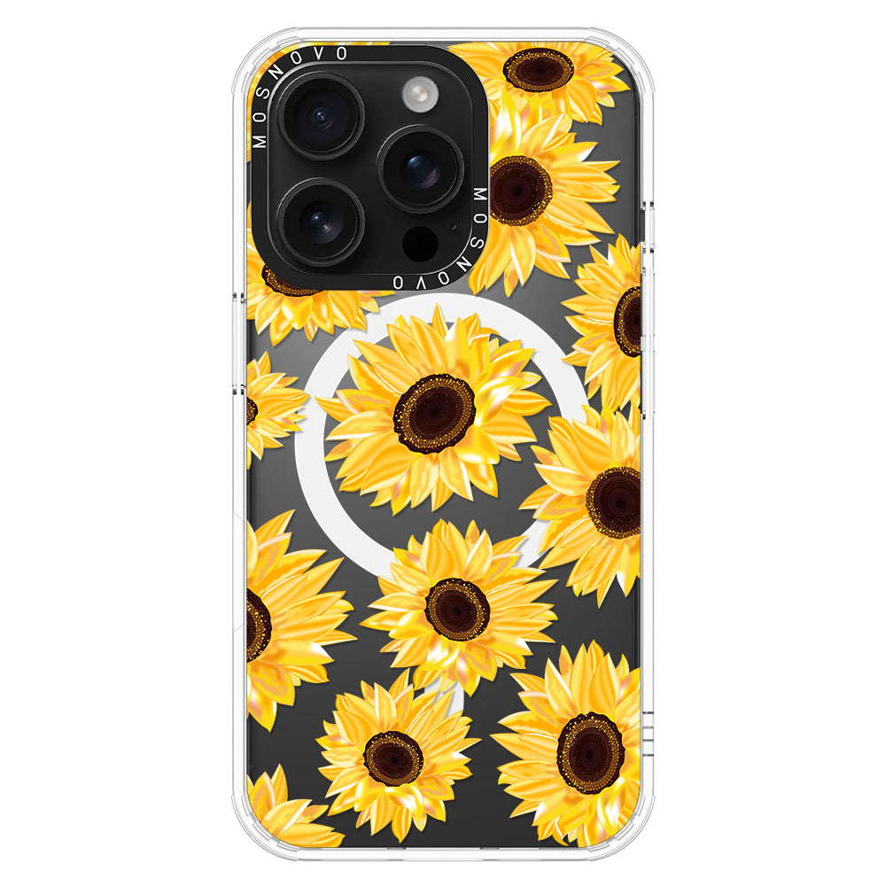 Sunflowers Phone Case - iPhone 16 Pro Case - MOSNOVO