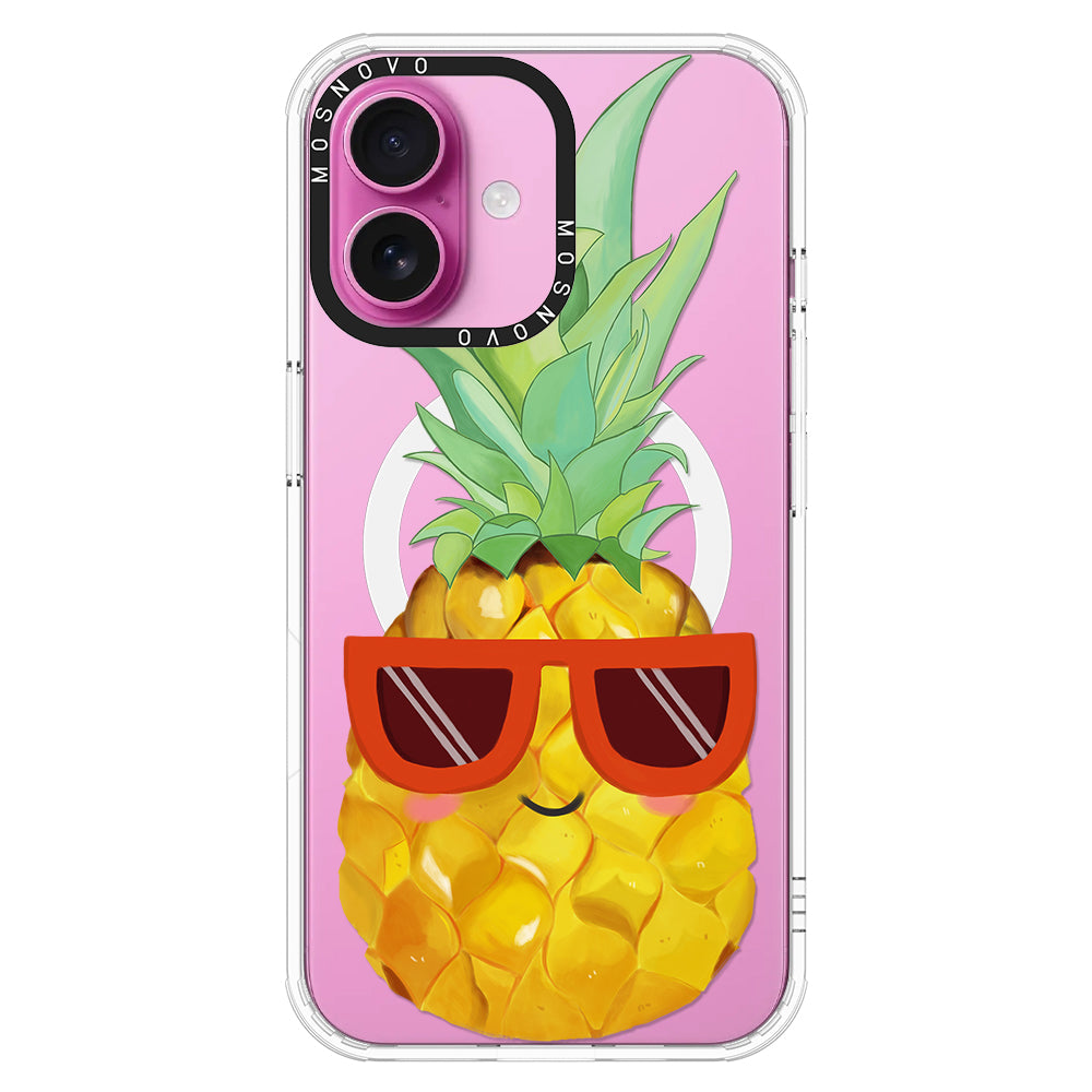 Cool Pineapple Phone Case - iPhone 16 Case - MOSNOVO