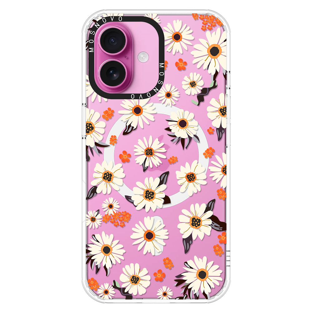 Spring Daisy Phone Case - iPhone 16 Plus Case - MOSNOVO