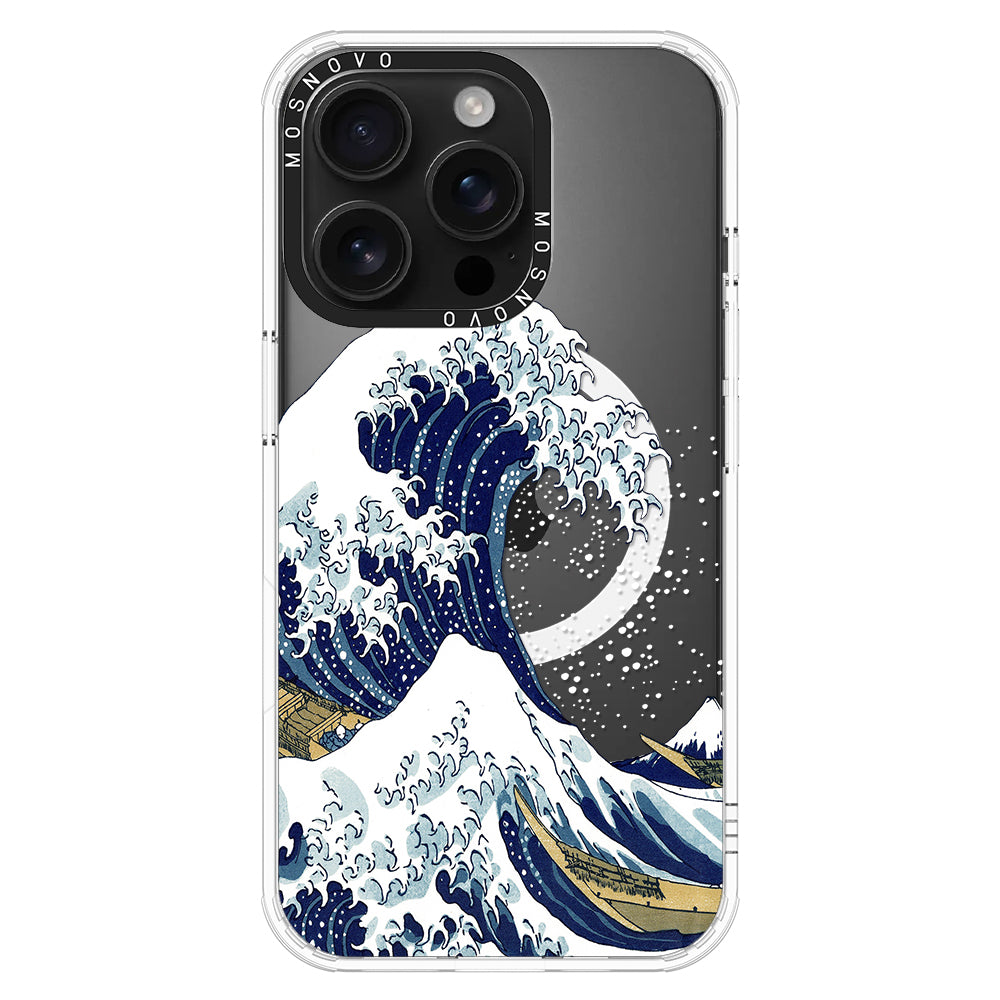 Great Wave Phone Case - iPhone 16 Pro Case - MOSNOVO