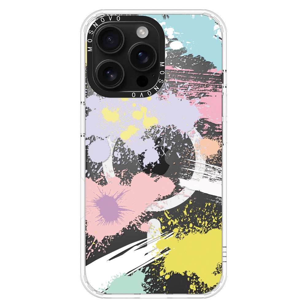 Splash Paint Phone Case - iPhone 16 Pro Max Case - MOSNOVO