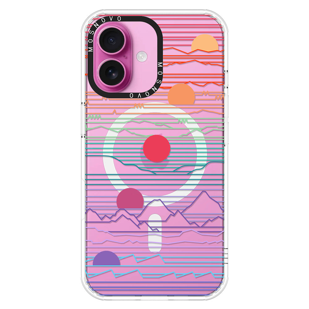 Sunset Phone Case - iPhone 16 Plus Case - MOSNOVO